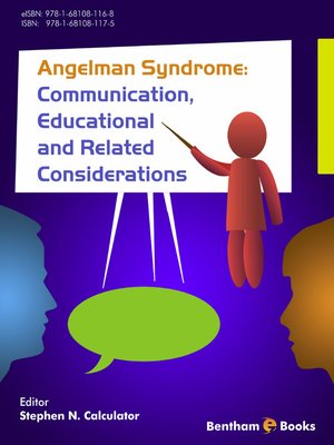 cover image of Angelman Syndrome: Communication, Educational and Related Considerations
